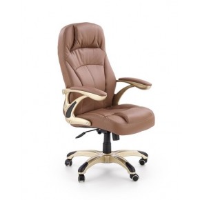 Кресло компьютерное HALMAR CARLOS св.коричневый